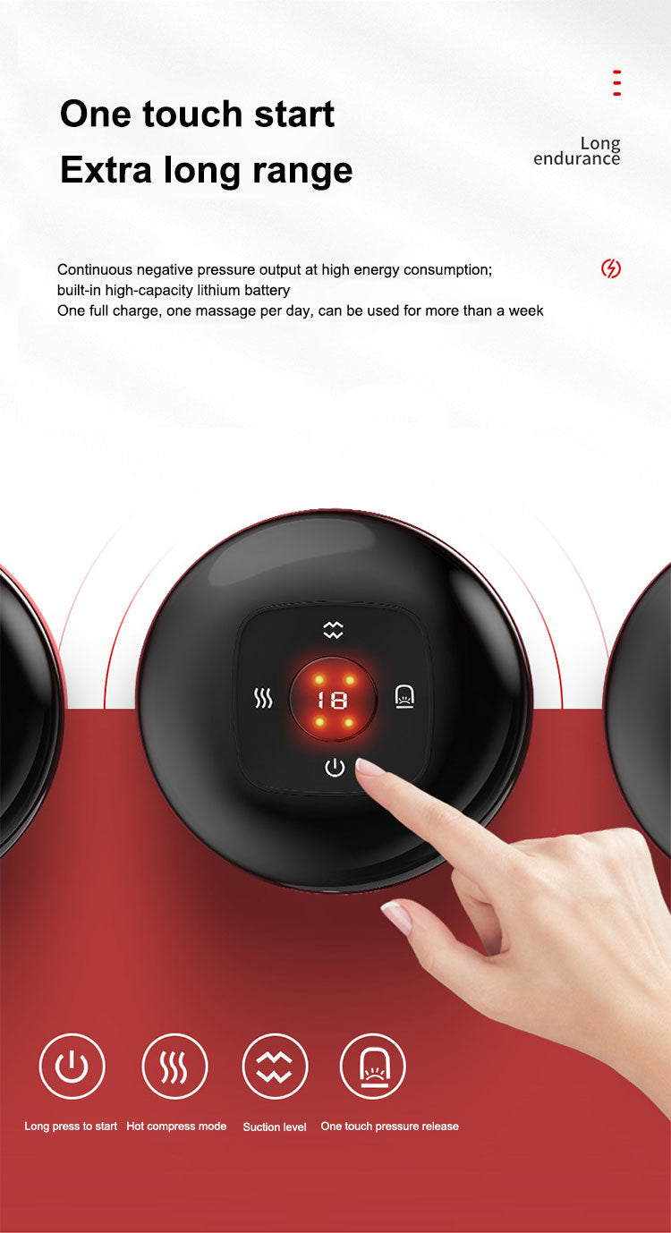 LED Display Body Scrapping Machine massage - Lunafinity