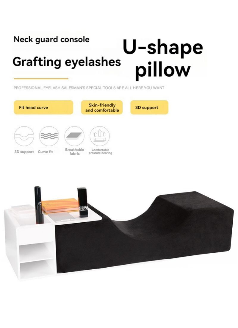 Grafting Eyelash U-shaped Pillow - LunaFinity