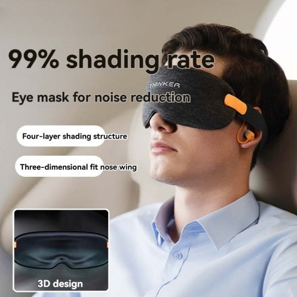 Zero-Pressure Sleep Blindfold - LunaFinity