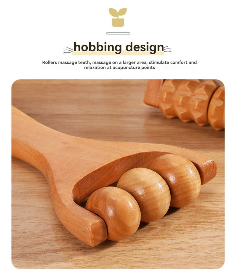 Lotus Hand-held Roller Massage - LunaFinity