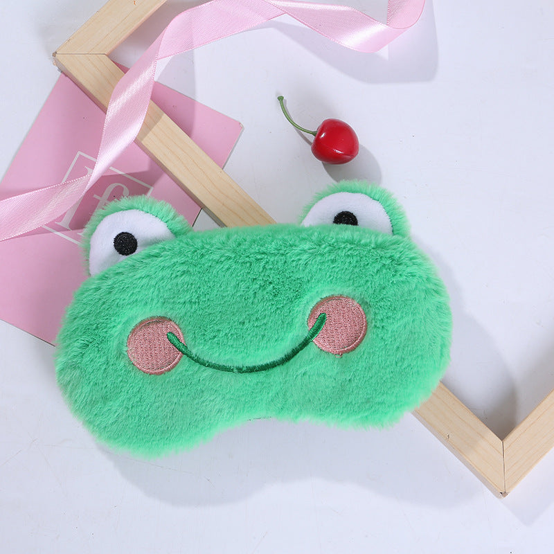 Cartoon Plush Eye Mask - LunaFinity