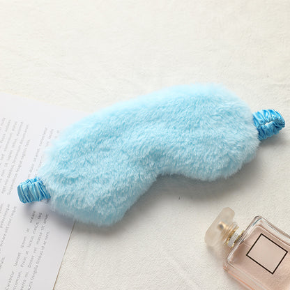 Bunny Embroidered Plush Eye Mask - LunaFinity